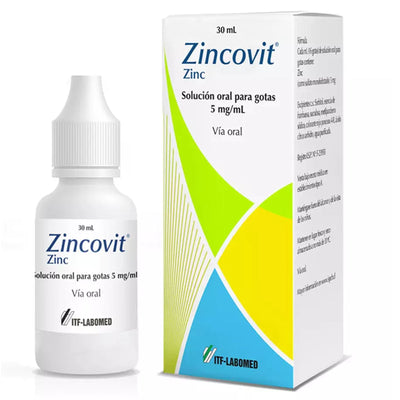 Zincovit Solución Oral para Gotas - Farmacias Curie