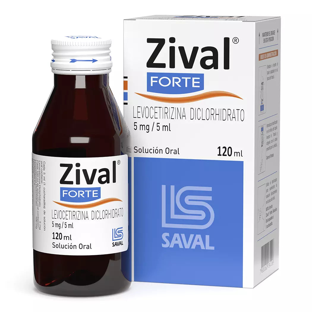 Zival Forte Solución Oral - 120 ml - Farmacias Curie