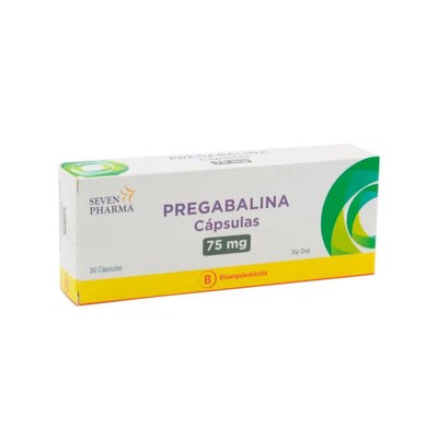 Pregabalina 75 mg - 30 Cápsulas