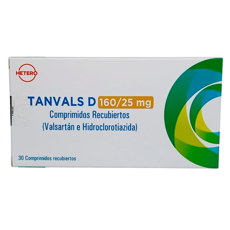 Tanvals-D 160/4.5mg - 30 Comprimidos - Farmacias Curie