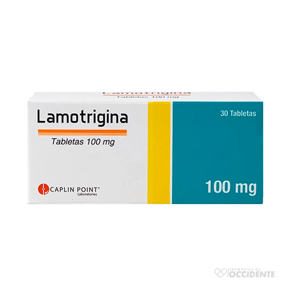 Lamotrigina 100mg - 30 Comprimidos