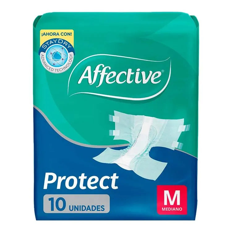 Affective Pañal Talla M - 10 Pañales