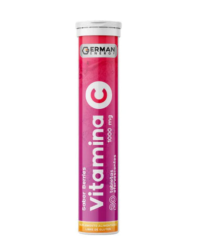 Vitamina C 1000mg Berries - 20 Comprimidos Efervescentes