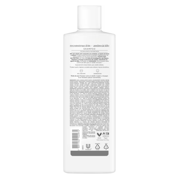 Dove Shampoo Reconstrucción + Aminoácido - 370ml