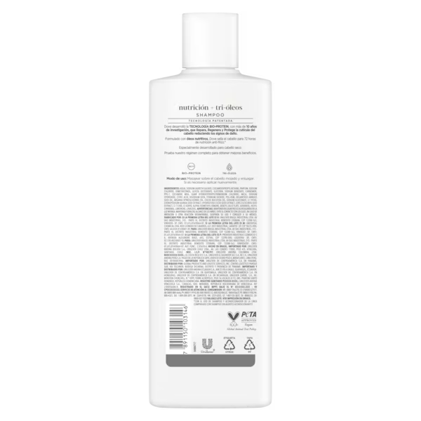 Dvoe Shampoo Nutrición + Tri-Oleos - 370ml