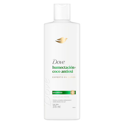 Dove Shampoo Humectación + Coco Antioxi - 370ml