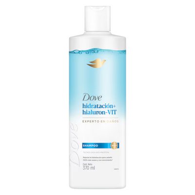 Dove Shampoo Hidratación+ Hialuron-VIT - 370ml