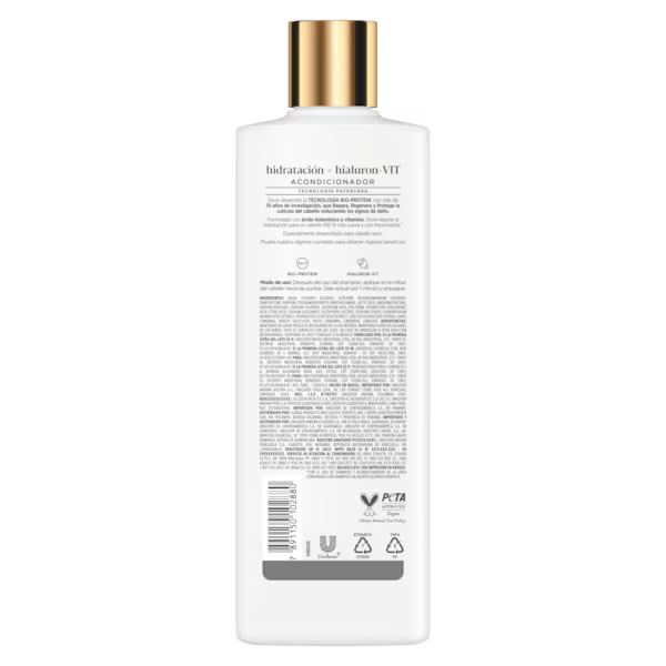 Dove Acondicionador Hidratación+ Hialuron-VIT - 370ml