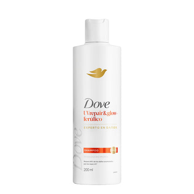 Dove Shampoo UVrepair & glow+ ferúlico - 370ml