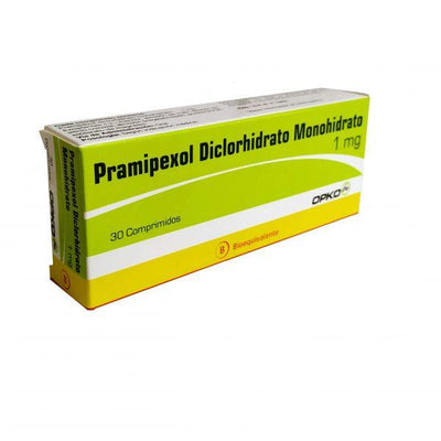 Pramipexol Comprimidos 1mg