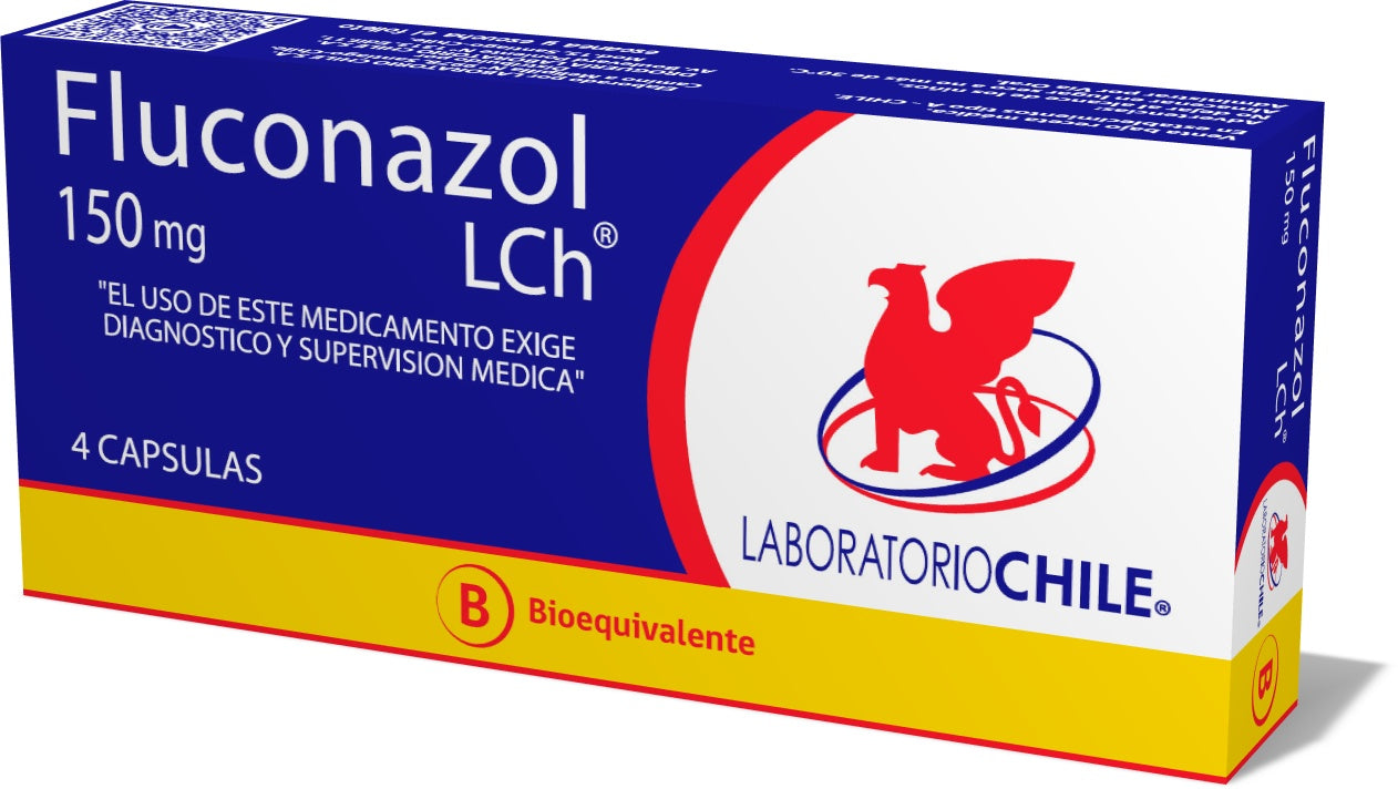 Fluconazol Cápsulas 150mg - 4 unidades