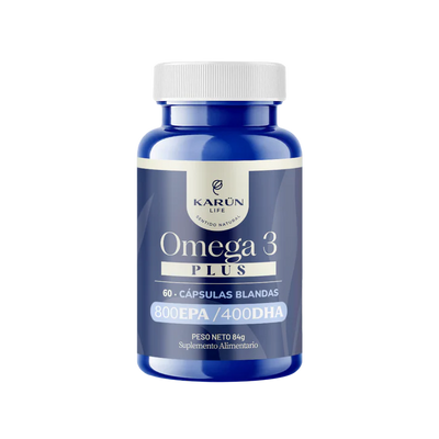 Omega 3 Plus 800/400 - 60 Cápsulas Blandas