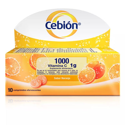 Cebión 1g - 10 Comprimidos Efervescentes