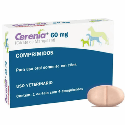 Cerenia 60mg - 4 Comprimidos
