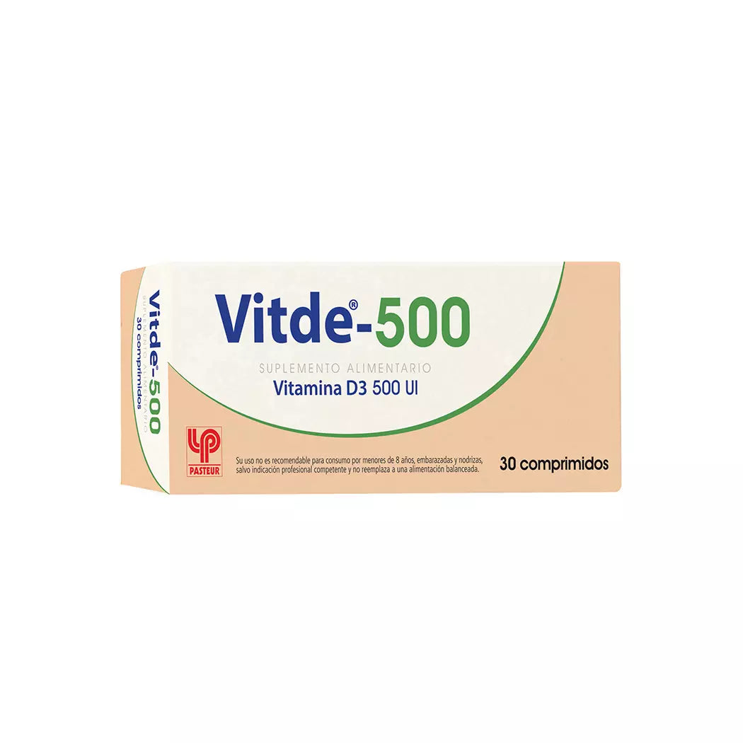 Vitde-500 - 30 Comprimidos