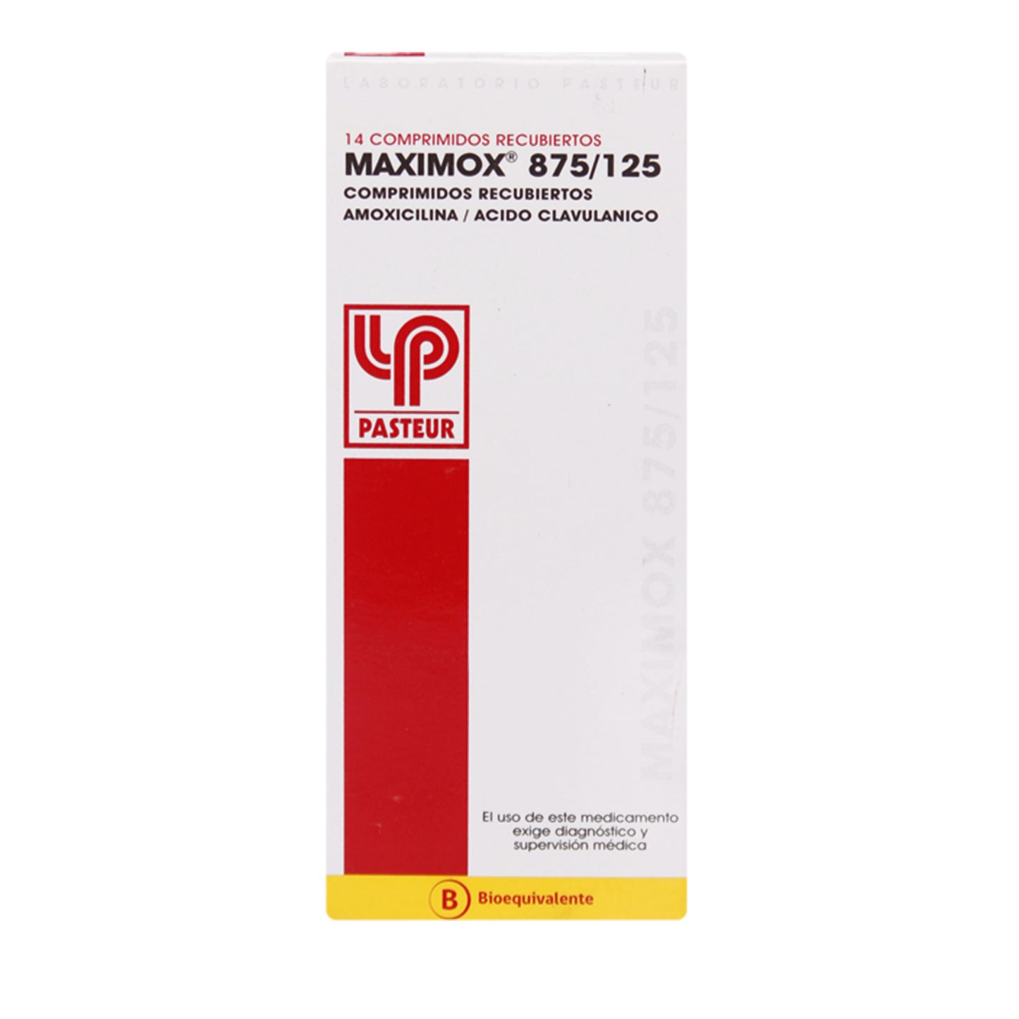 Maximox 875/125mg - 14 Comprimidos Recubiertos