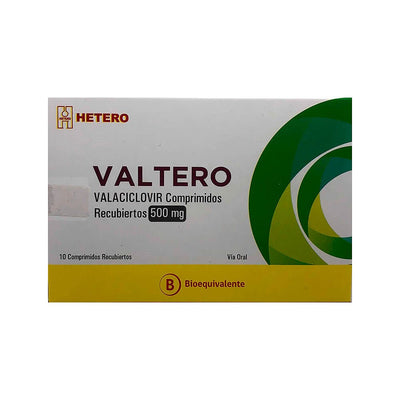 Valtero Comprimidos Recubiertos 500mg