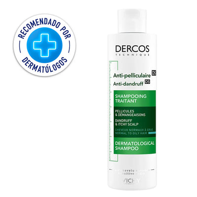 Dercos Shampoo Anticaspa Cabello Normal a Graso - 200 mL