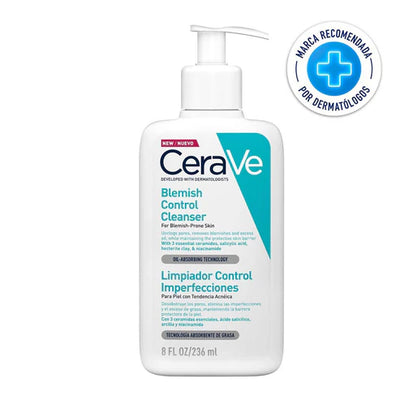 Cerave Gel Limpiador Control Imperfecciones - 236 mL