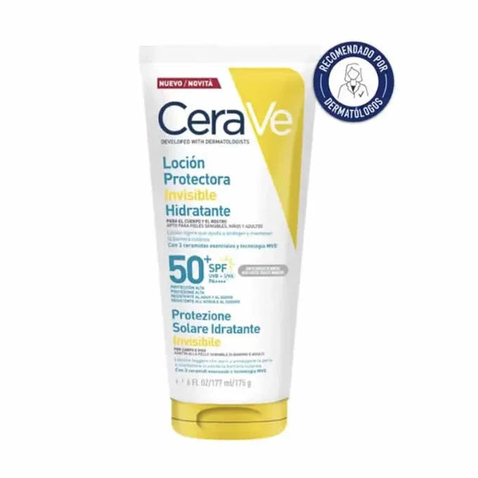 Cerave Loción Protectora Solar Invisible FPS50+ - 177 ml