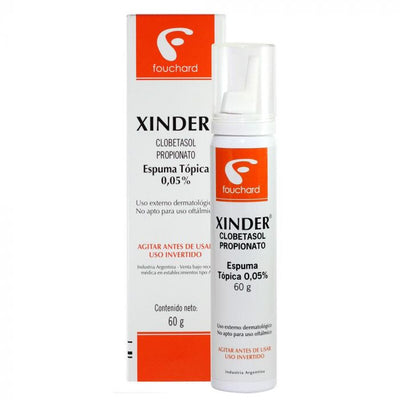 Xinder Espuma Tópica 0,05%