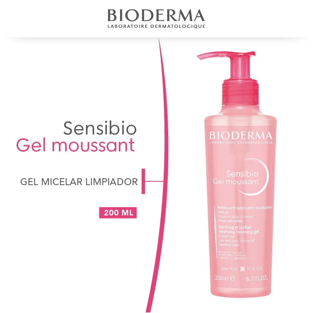 Bioderma Sensibio Gel Moussant - 200 ml