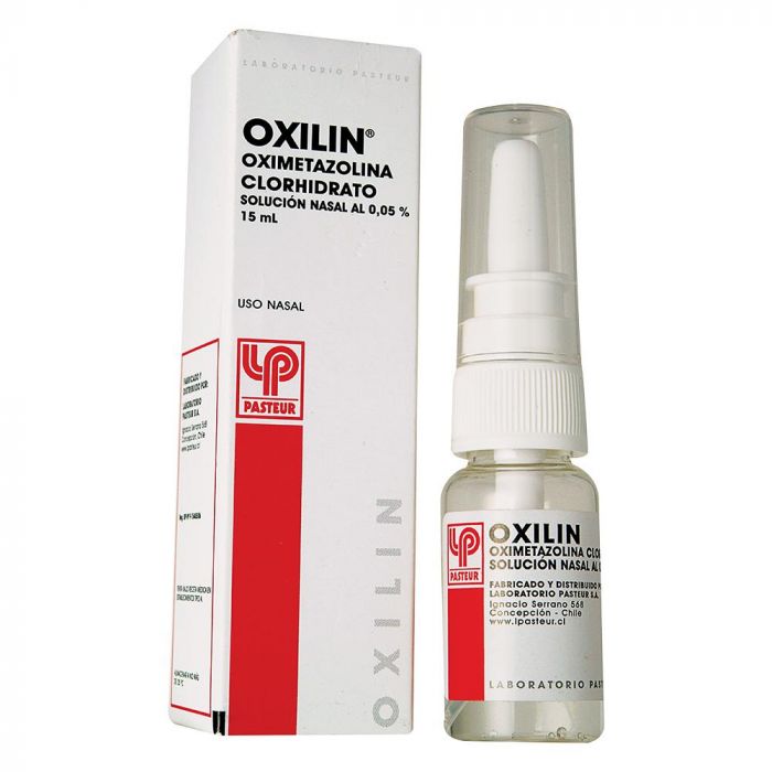 Oxilin Solución Nasal 0,05% - Farmacias Curie