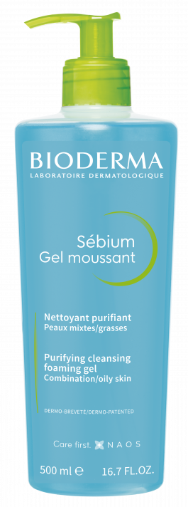 Bioderma Sebium Gel Moussant Piel Mixta-Grasa - 500 ml