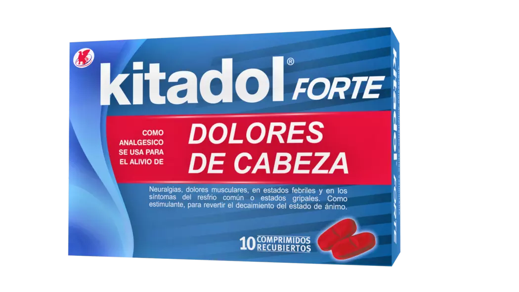 Kitadol Forte - 10 Comprimidos Recubiertos