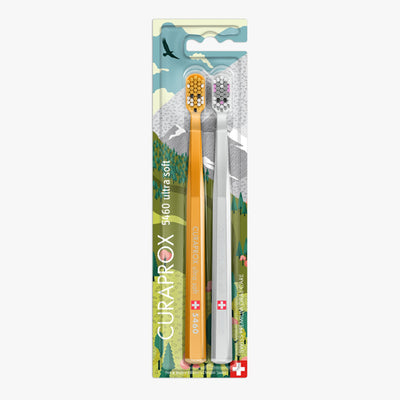 Curaprox 5460 Ultrasoft Pack Duo Fox & Bunny - 2 Cepillos