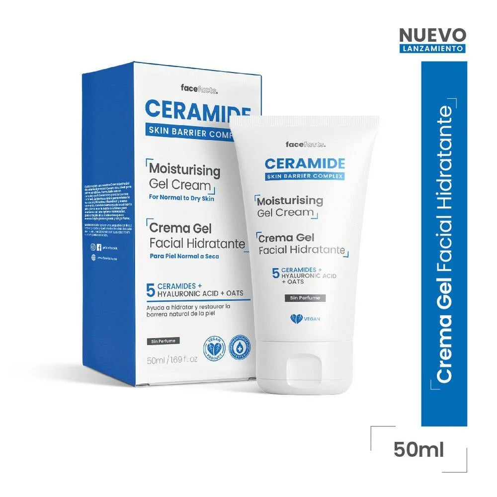 Ceramide Crema Gel Facial Hidratante - 50 mL