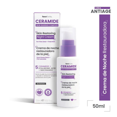 Ceramide Crema de Noche Restauradora - 50 ml