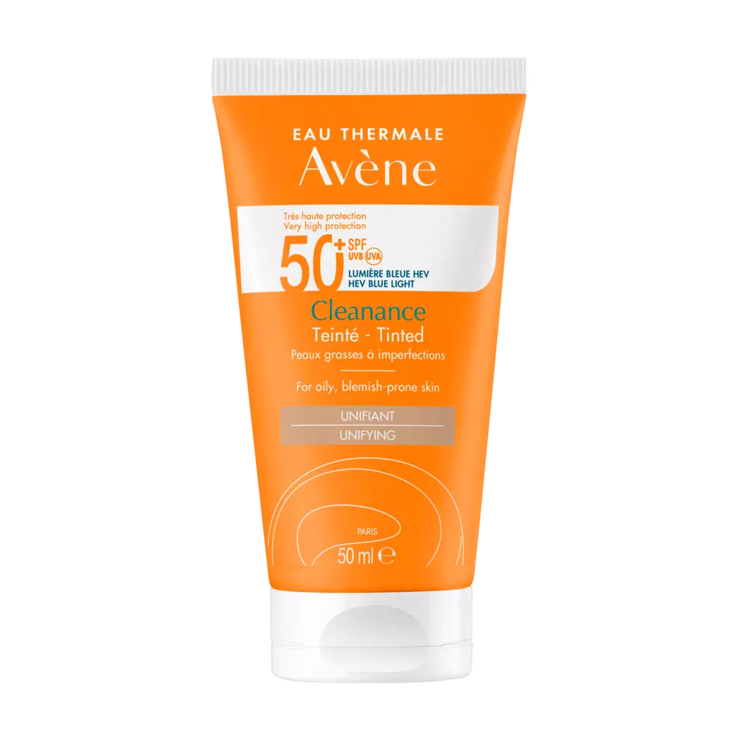 Avene Cleanance Solar SPF+50 con Color Anti Imperfecciones - 50 mL