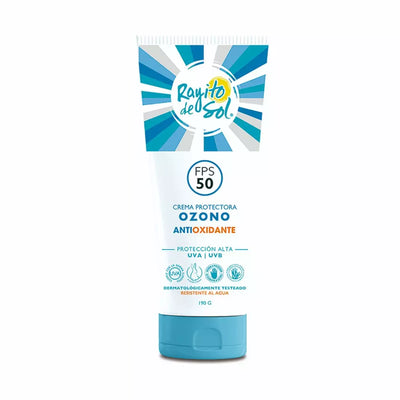 Protector Solar Rayito de Sol Ozono Antioxidante FPS50 - 190 gramos