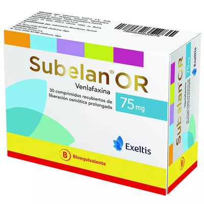 Subelan OR 75mg - 30 Comprimidos Liberación Osmótica Prolongada