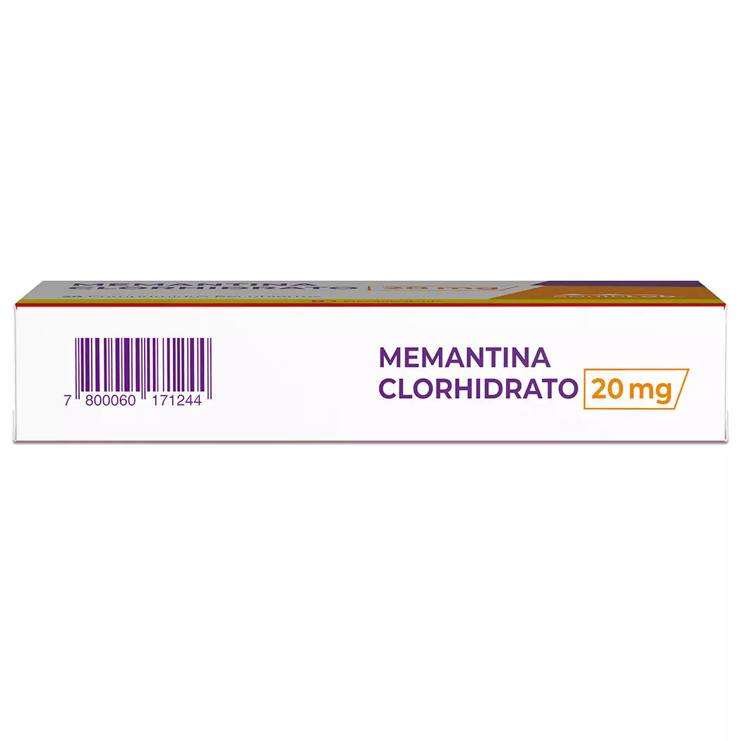 Memantina 20mg - 30 Comprimidos Recubiertos - Medicamento Cenabast