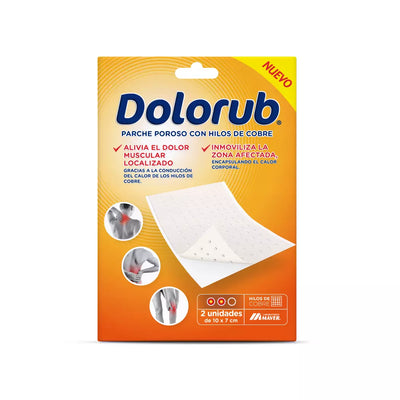 Parche Dolorub Cobre - 2 Parches