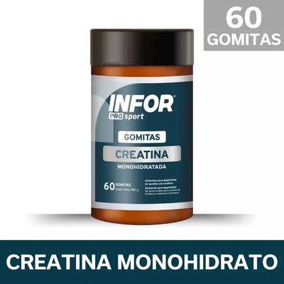 Creatina Infor Pro Sport - 60 gomitas