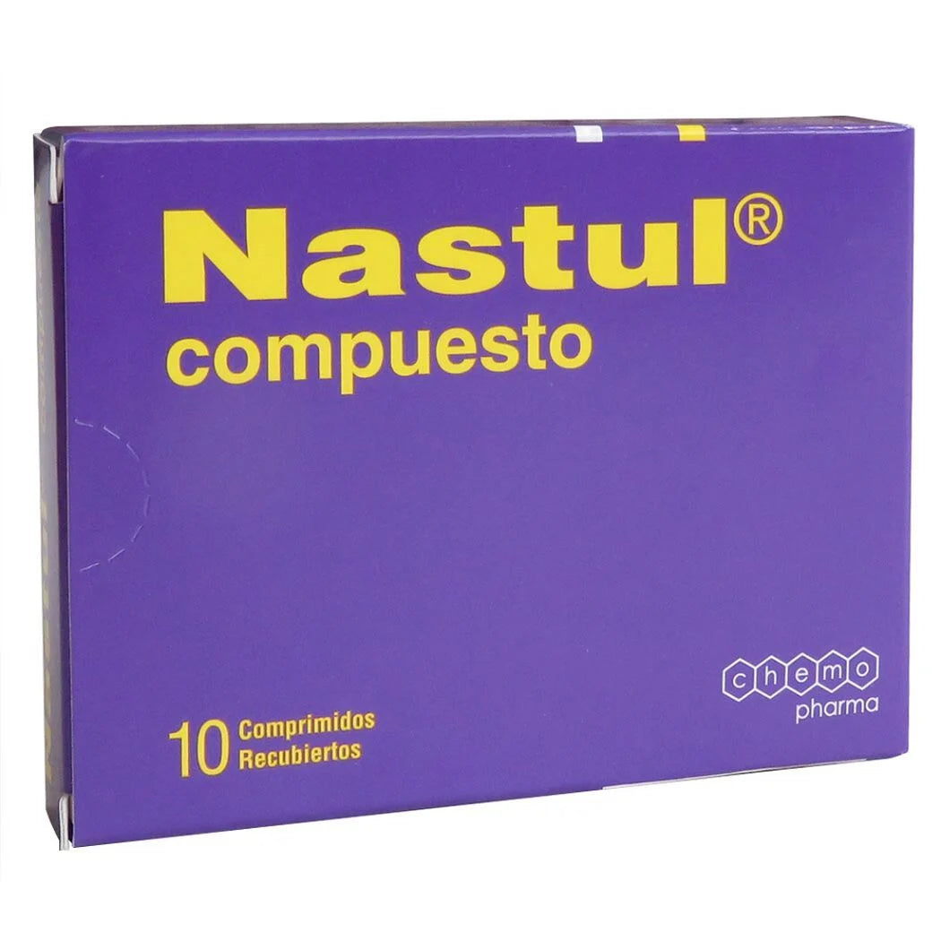 Nastul Compuesto - 10 Comprimidos Recubiertos
