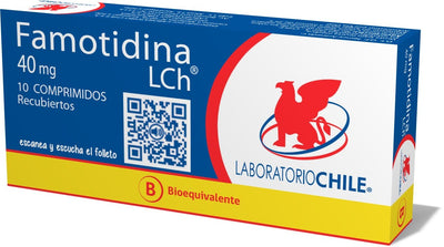 Famotidina Comprimidos Recubiertas 40mg