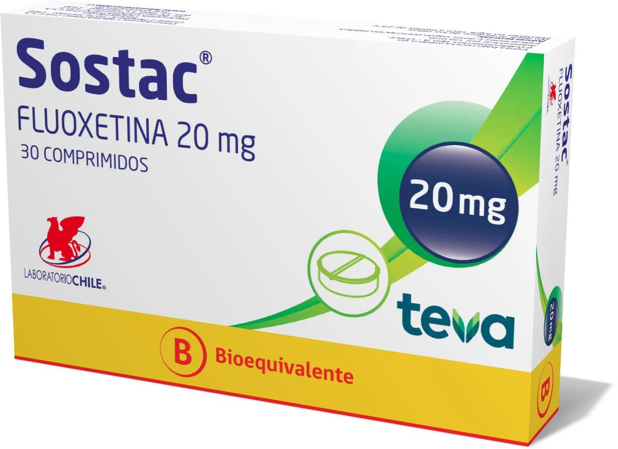 Sostac 20mg - 30 Comprimidos