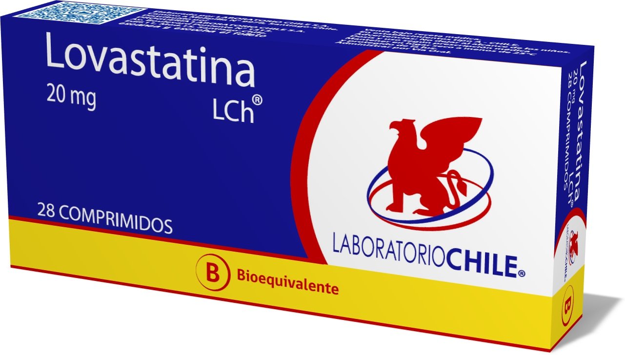Lovastatina Comprimidos 20mg