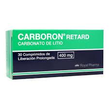 Carboron Retard Comprimidos de liberación prolongada 400mg - 30 unidades