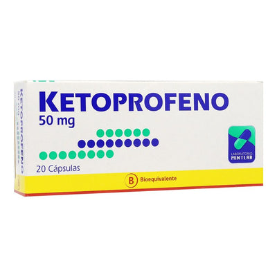 Ketoprofeno Cápsulas 50mg
