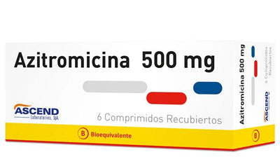 Azitromicina Comprimidos Recubiertos 500mg