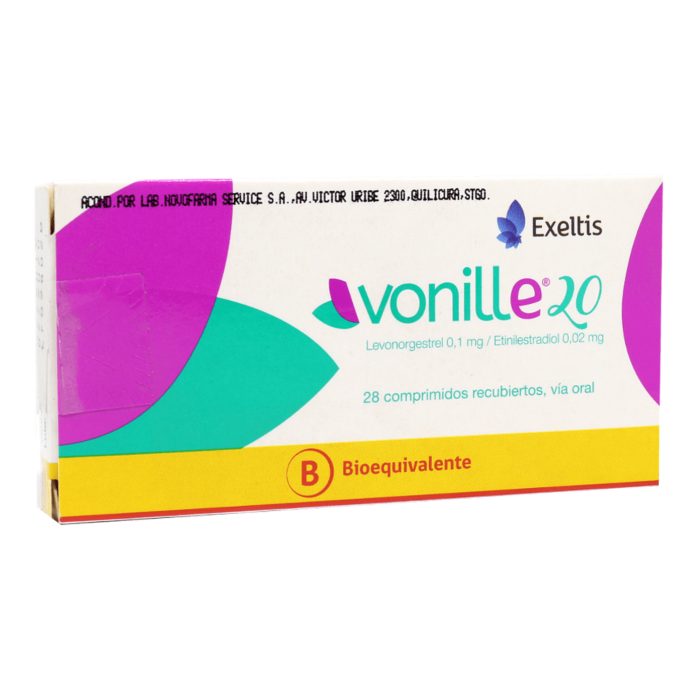 Vonille 20 Comprimidos Recubiertos