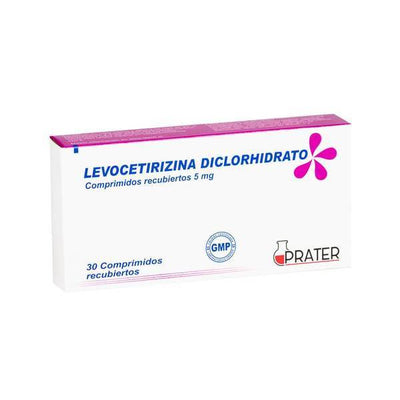 Levocetirizina Comprimidos Recubiertos 5mg