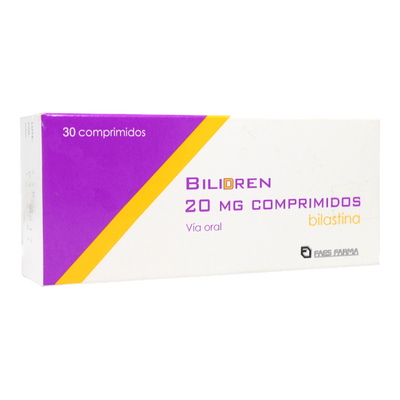Bilidren Comprimidos 20mg