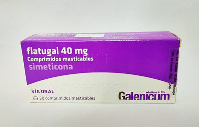 Flatugal 40mg - 30 Comprimidos Masticables - Farmacias Curie