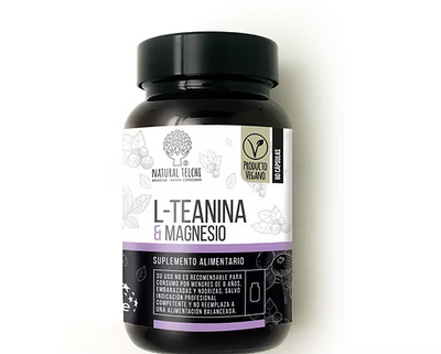 L-Teanina y Bisglicinato de Magnesio - 60 Cápsulas